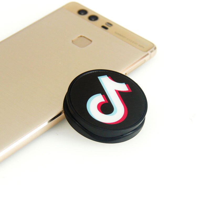 Cute Cartoon Round Universal Expanding Stand Grip Finger Ring Holder Mobile Phone Folding Bracket For iPhone 8 7 X XR XS MAX: 5