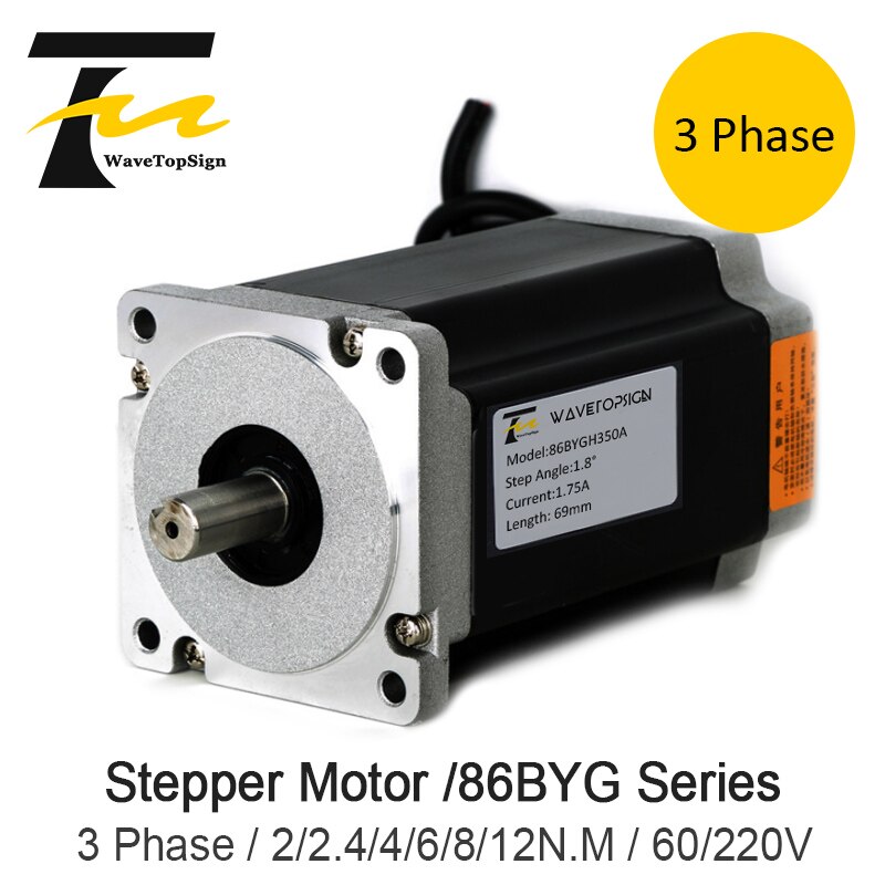 NEMA34 3 Phase 86BYG Series Stepper Motor Step Ang... – Grandado