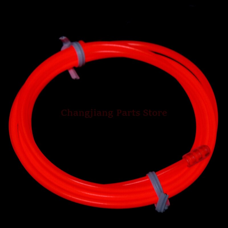1m Neon Light Dance Party Decor Led Lamp Flexible El Wire Rope Tube Strip: Red
