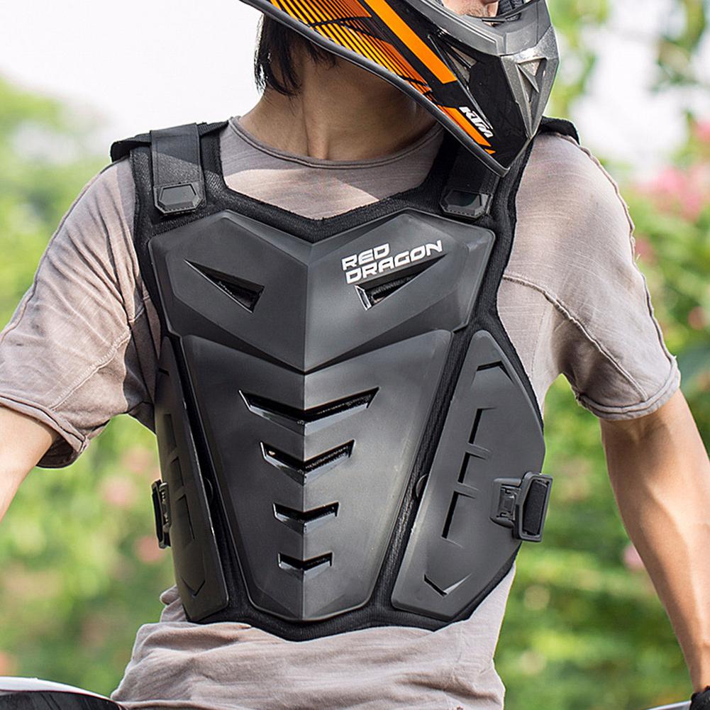 Motorcycle Armor Jacket Men Sleeveless Armor Vest Outdoor Motorcross RC Chest Protective Sport Gear Guard Motorcycle Accessories