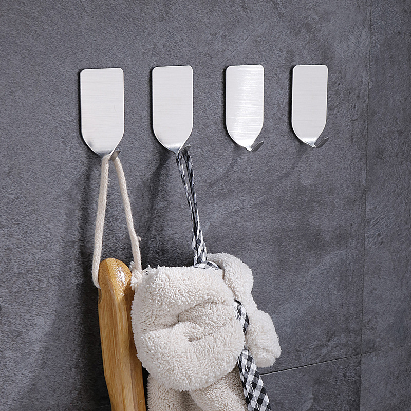 Stainless Steel Razor Blade Holder Straight Razor Blade Holder Shaver Storage Bathroom Hook Organizer Kitchen Hanger Accessories