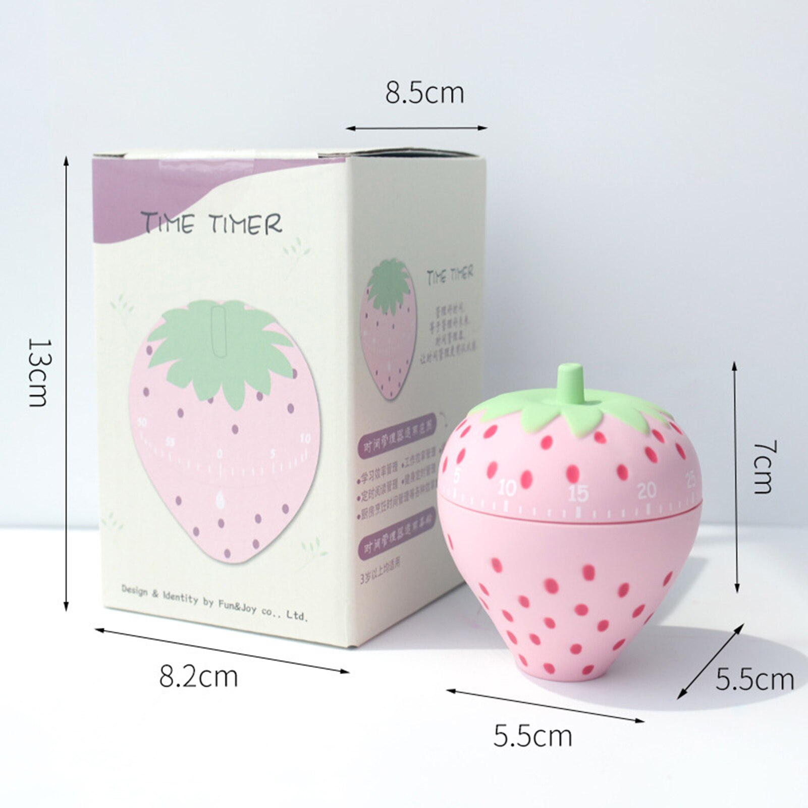 Kitchen Mechanical Timer Cute Strawberry Kitchen Timer Reminder Can Be Set To 1-60 Minutes Suitable For Kitchen