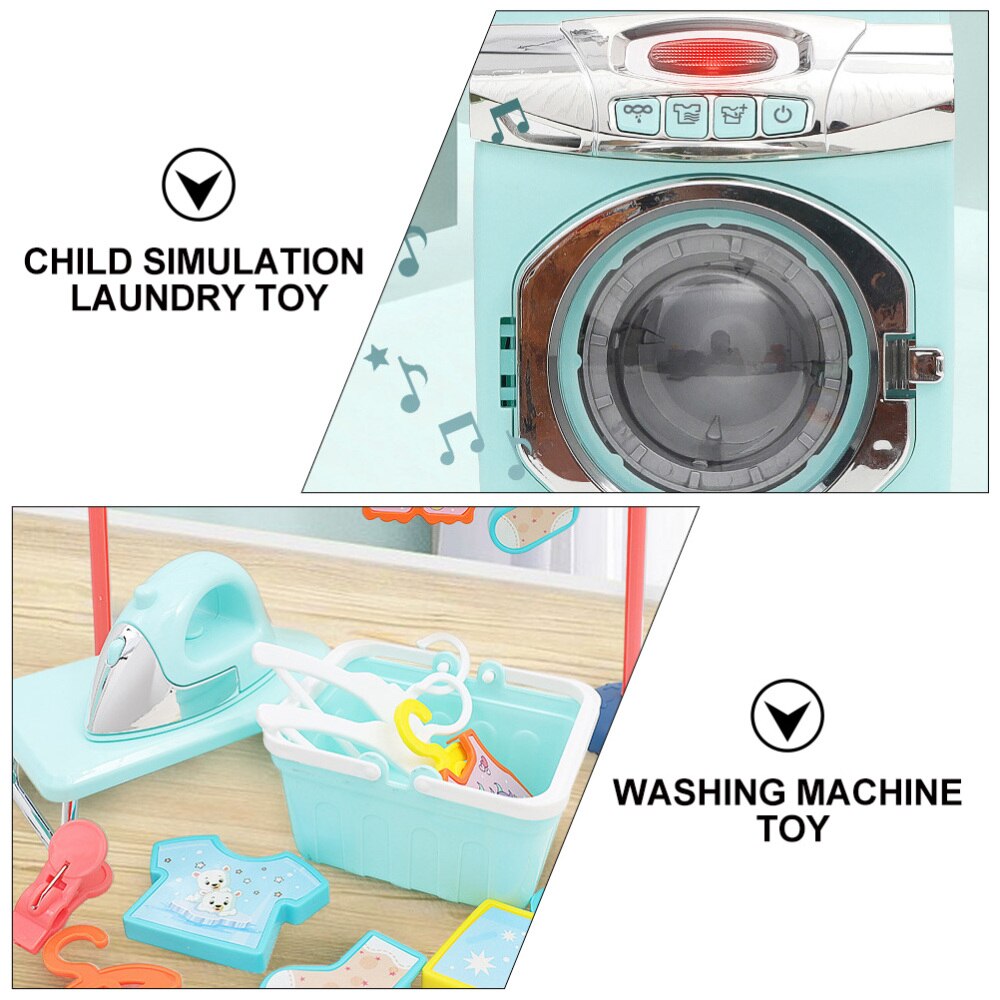 1 Set Simulation Washing Machine Electric Washing Machine Laundry