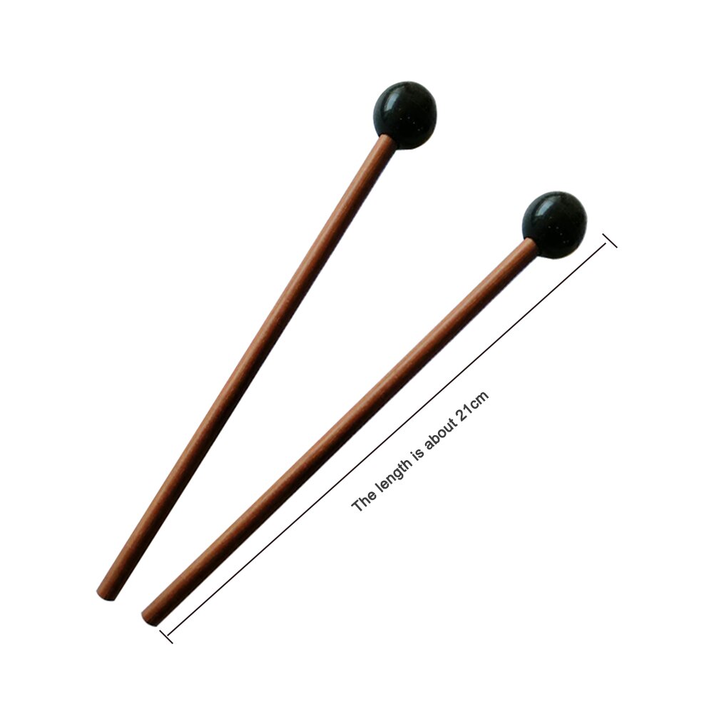 6 Inch Staal Tong Drum 8 Tune Notes Hand Pan Tank Drum Met Zak Drumsticks Sticker Voor Kinderen Beginner Percussie: Drumsticks