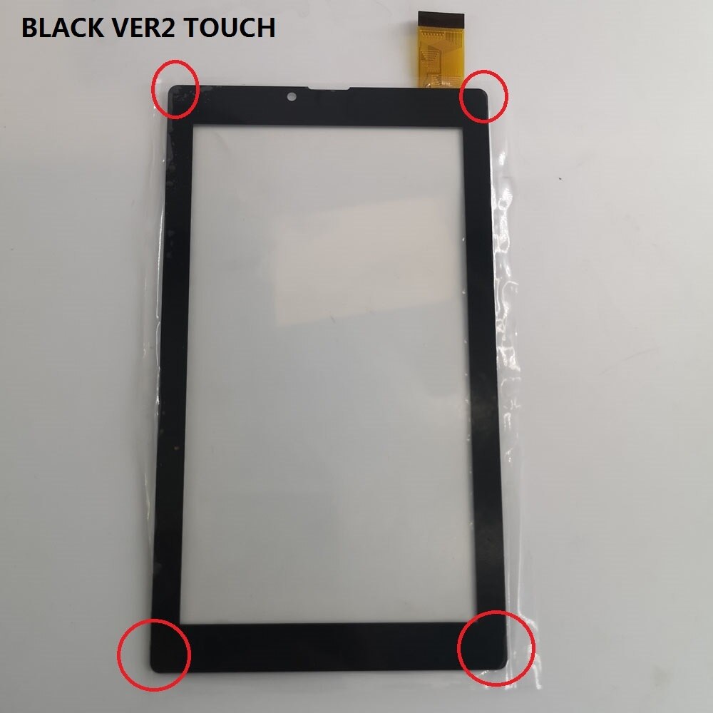 7 "per Dexp Ursus S470 S370 S570 S169 s 470 370 570 DELLA MISCELA 3G Tablet pc 1024x600 display lcd Touch Screen del Pannello di vetro Digitalizzatore: BLACK VER2 TOUCH