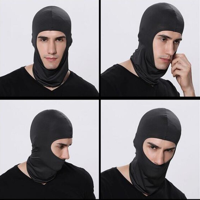 Outdoor Sports Warm Volles Schwarz Gesicht Masken Motorrad Winter Balaclava Gesicht Schild Radfahren Neck Masque Moto Ski Maske Männer Hut