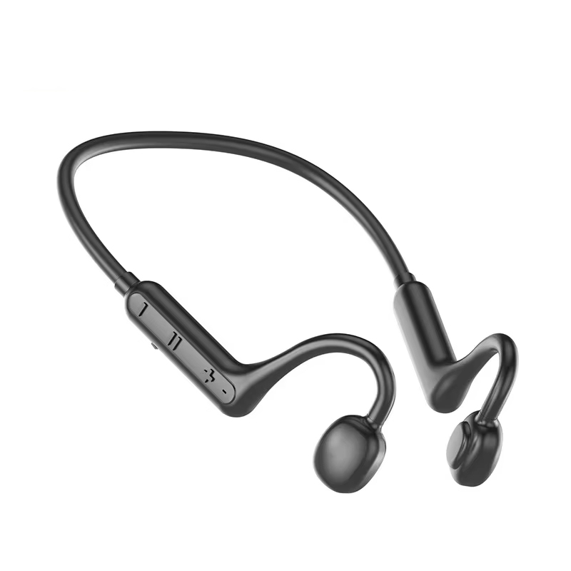Xiaomi-auriculares inalámbricos de conducción ósea, cascos Bluetooth resistentes al agua con cuello, sonido estéreo de alta potencia, auriculares de 168 horas: Rojo