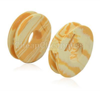 5Pcs Multi-color Vissen String Spoel Ronde Vormige Foam Haak Lijn Opslag Spoelen Tool Kits