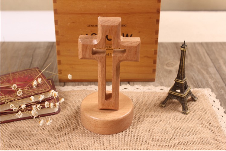Groot houten kruisbeeld Art deco - Curiosa en Kunst.nl