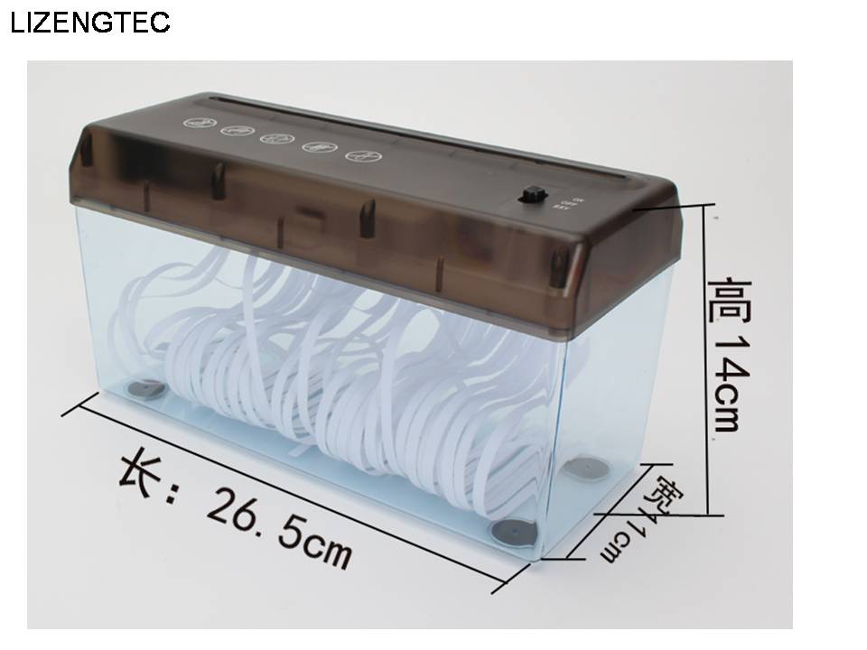 Lizengtec  a4 multifunktionel usb og 6* aaa batteri to power papirmakulator (uden batteri mens )