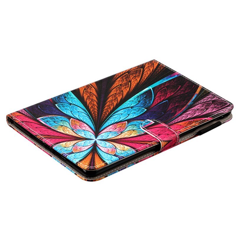 Case For Samsung Galaxy Tab A 8.0 SM-T290 SM-T295 T297 Case Leather Printed Capa Tablet for Samsung Tab A T290 8.0 Cover: QiCaiHua