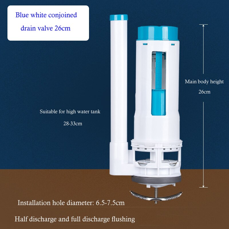 Toilet Water Tank Accessories Water Inlet Valve General Toilet Flush Tank Drainage Toilet Water Supply Device: A8