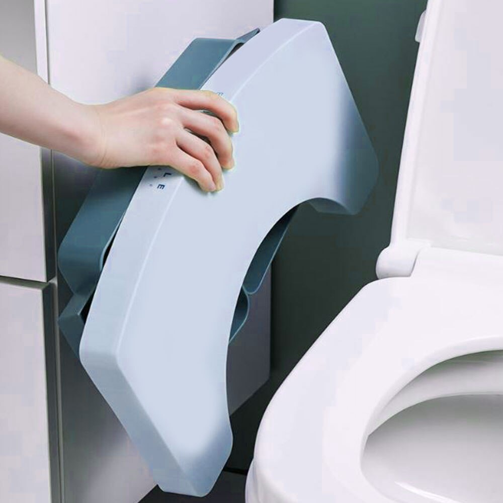 Foldet toilet skammel trin skammel squat artefakt u-formet fortykkelse husstand plast børn gravide toilet toilet taburet