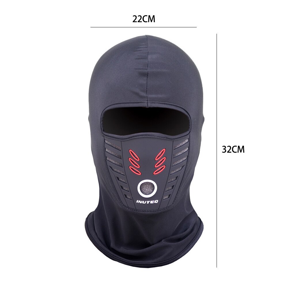 Outdoor Ski Motorcycle Cycling Bicycle Balaclava Full Face Mask Neck Warm Summer Winter Weather Windproof Thermal Fleece Neck