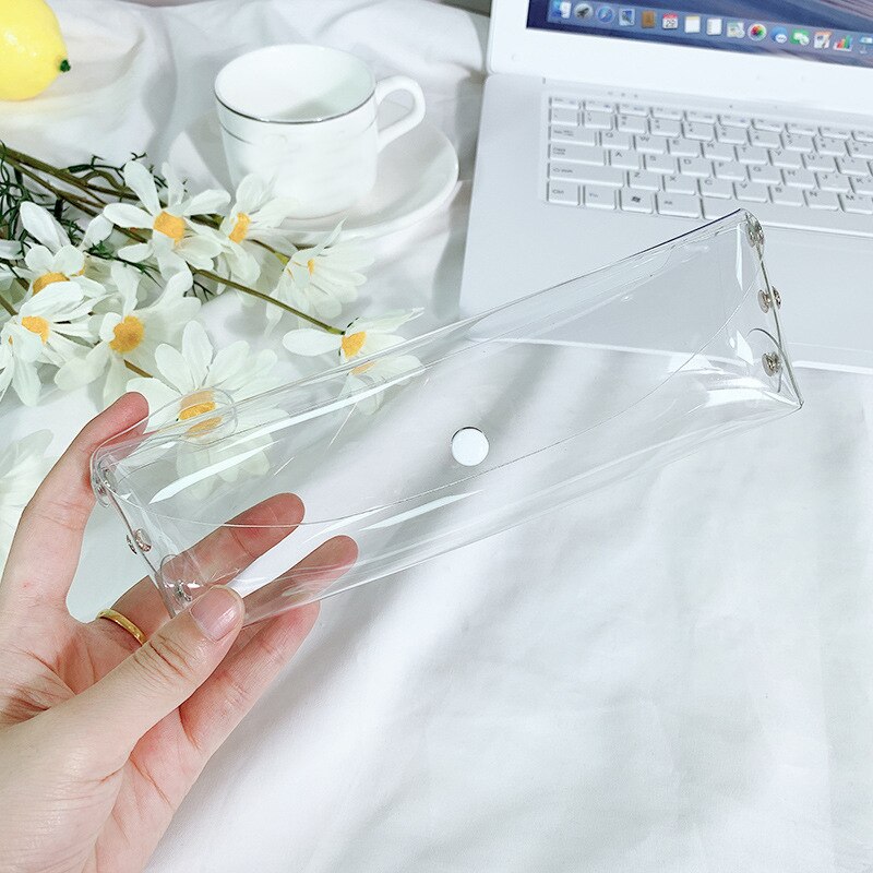 Pvc Stationery Rack Transparent PVC Stationary Organizer Stationery Pe... – Grandado