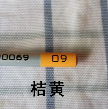 1 sztuk sztuka ceramiczna strąk glazurą kolor ołówki DIY Wykonany ręcznie ceramiczne ręcznie malowane glazury kreda ceramiki malowanie i kolorowanie gliny narzędzie: 09 pomarańczowy