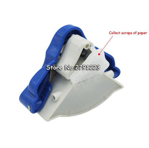 1Pc R5 R10 Hoeksnijder Rounder Punch Card Fotopapier Cutter Tool Blauw Corner Rounder hoeken Papier Gereedschap