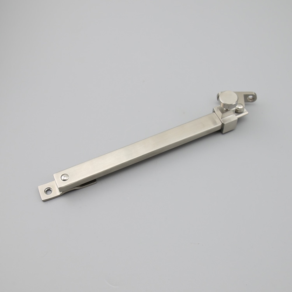 1x Adjustable Wind Brace Bracing Window Support Limiting Stopper Stainless Steel Industrial Wind-proof Rod 335mm