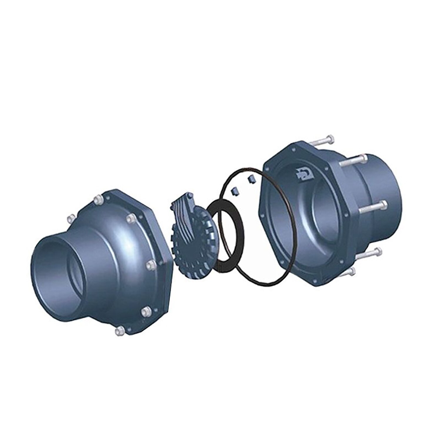 Afvoer Terugslagklep Pvc Anti Terugslagklep Geen Terugkeer Terugslagklep Water Voor Rioolbuis Interne Diameter 50 63mm