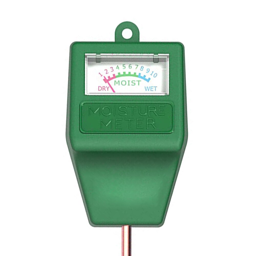 Medidor de humedad del suelo aguja única Cabeza Cuadrada planta medidor de humedad plantación higrómetro de humedad Sensor tierra Kit de prueba medidor de agua