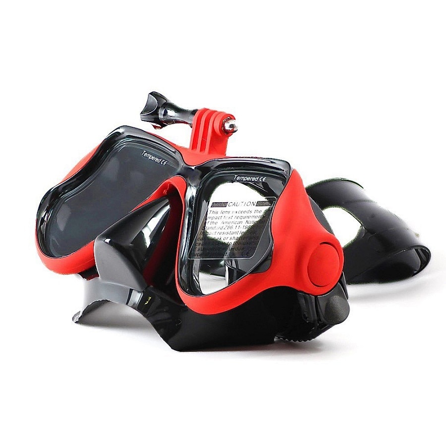 Go Pro Diving Mask Sports Swimming Dive Scuba Glasses for GoPro Hero 4 Session 3+ SJCAM SJ4000/SJ7000 FOR XiaoMi Yi FOR SONY