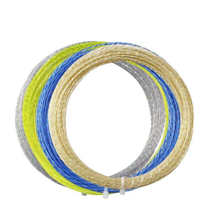 Powerti – cordes de Tennis, 1.30mm, 12m, 2 pièces/lot, en Nylon élastique, pour entraînement au Tennis