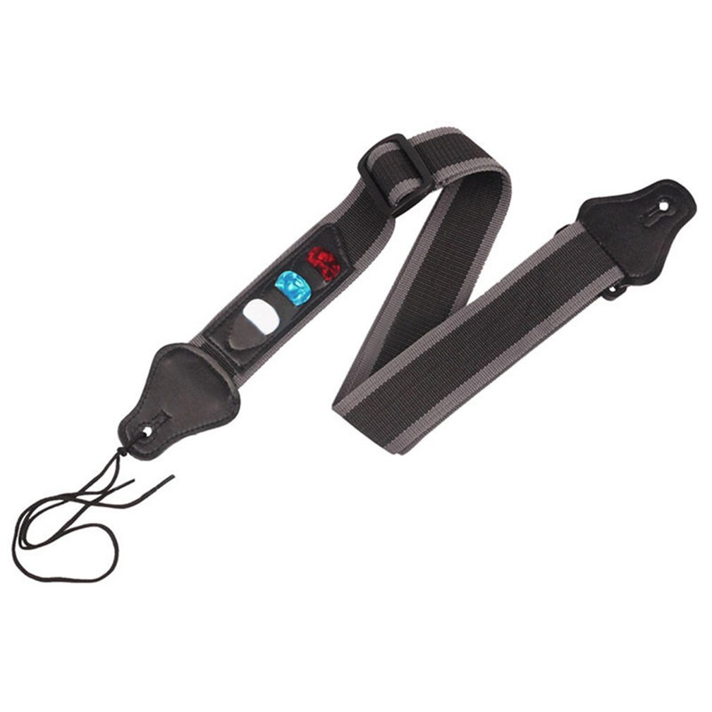 Adjustable Simple Acoustic Electric Guitar Strap Electric Acoustic Bass Guitar Strap Belt Guitar Upgrade Accessories: Default Title