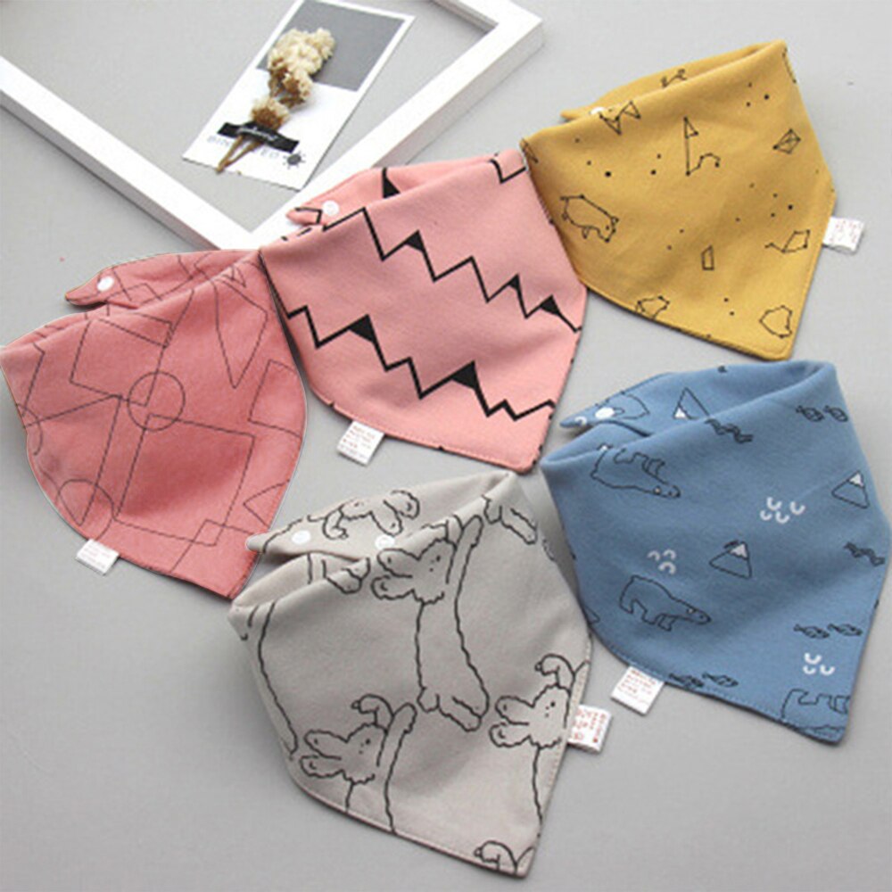 3 Stks/partij Slabbers Bandana Lot Katoen Multi-Stijl Driehoek Cartoon Babadores Para Bebe Baby Jongens Meisjes Speeksel Handdoek: 3