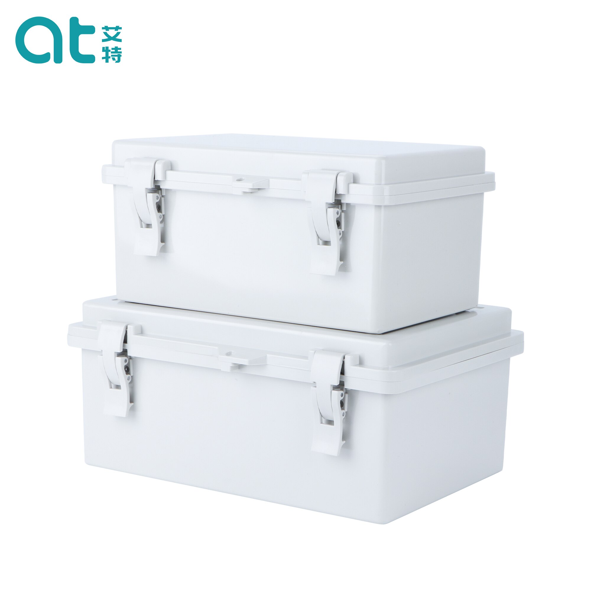 IP65 Waterproof Electrical Junction Box With Hasp Outdoor Sealed Switch Power Plastic Enclosure Case Electrical Distribution box