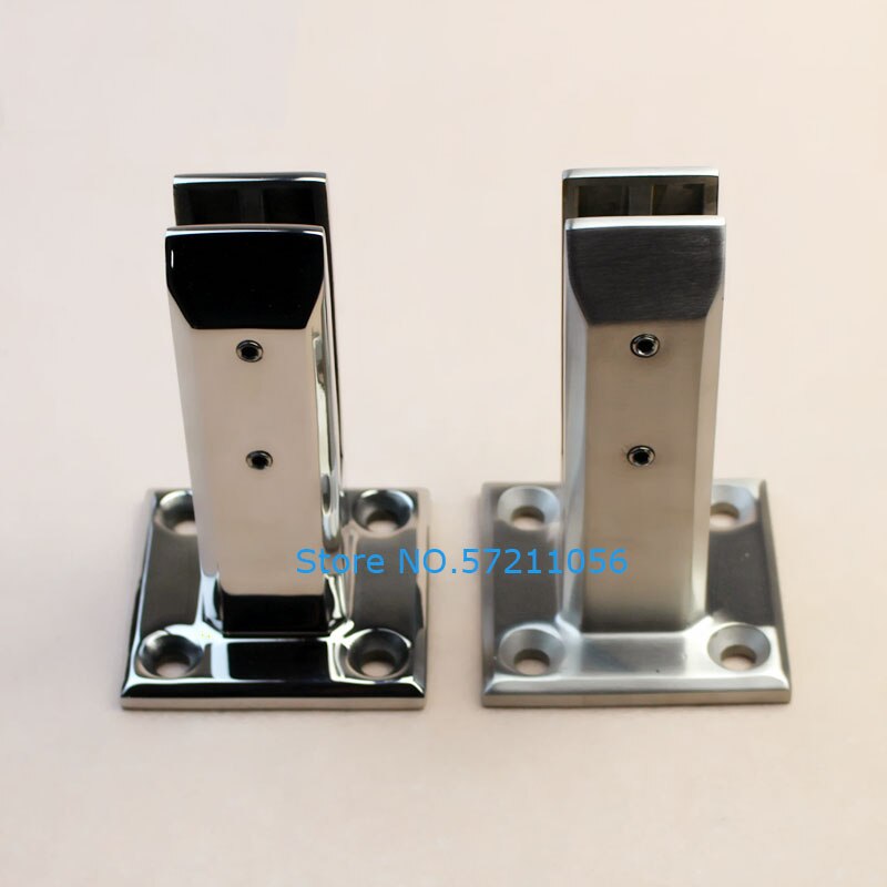 Stainless Steel Clamp Deck Mount Pool Fence Glass Fence Spigot Balustrade Floor Deck Mount Support Clamp Glass Holder