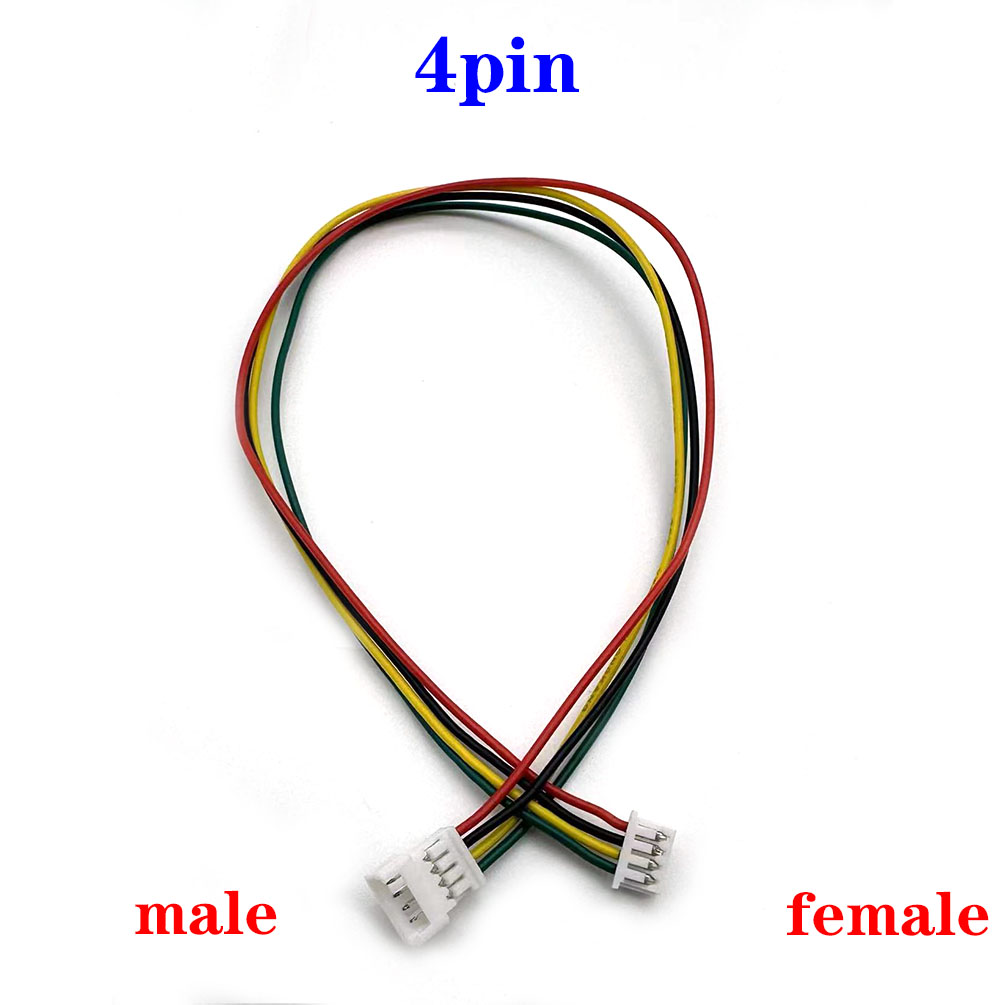 1-5PCS JST1.25 2Pin wire connector plug socket JST PH1.25mm 2P male female socket battery charging cable terminal: Pink / 1P