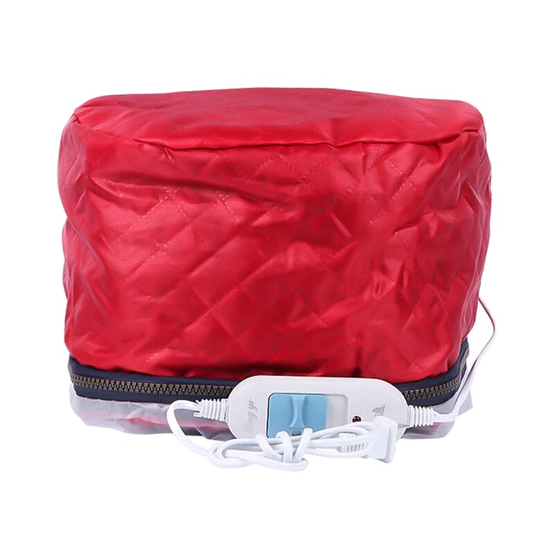 Hair Mask Thermal Heating Temperature Controlling 220V All Types Electric Hair Steamer 50-75W 50-60Hz Cap Us Plug: Default Title