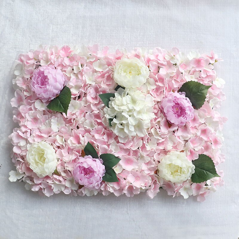 Künstliche blume Zauberstab 60*40cm Rose hortensien blume hintergrund hochzeit blumen Heimat Party Hochzeit dekoration zubehör: B