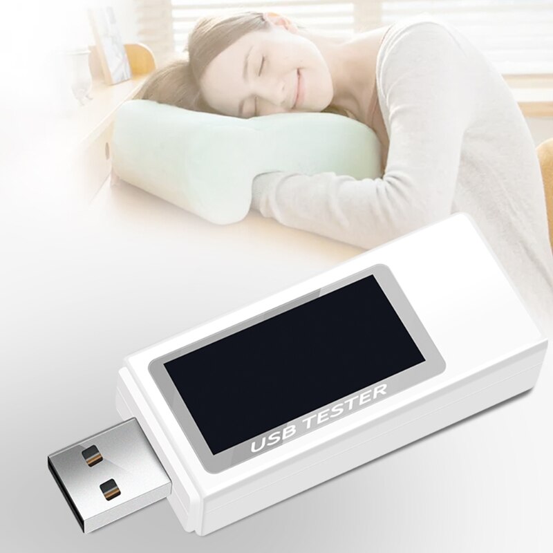 USB Tester Digital Voltmeter Strom Spannung Ladegerät Kapazität Detektor Anzeige