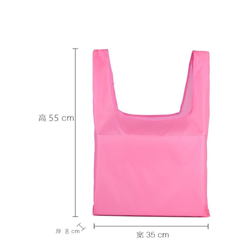 Waterproof Shopping Bag Portable Folding Reusable Foldable Shopping Bag Eco Tote Market Grocery Bag