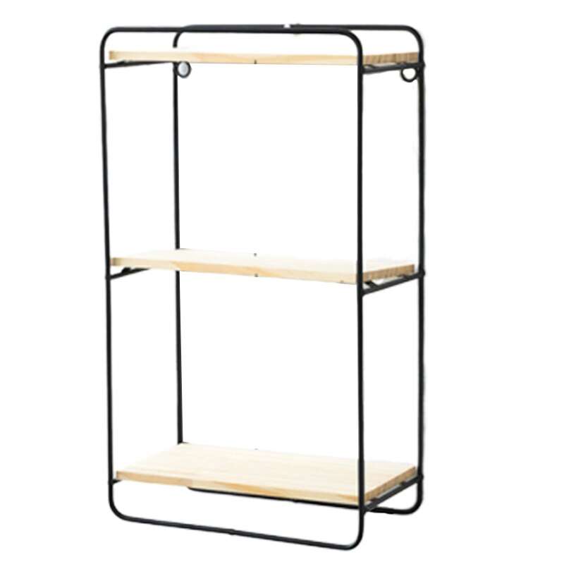 Jfbl Nordic Stijl Muur Hanger Decoratie Ijzer Plank Decoratieve Wandplank Home Organisatie En Opslag Kamer Orgel: Black-A