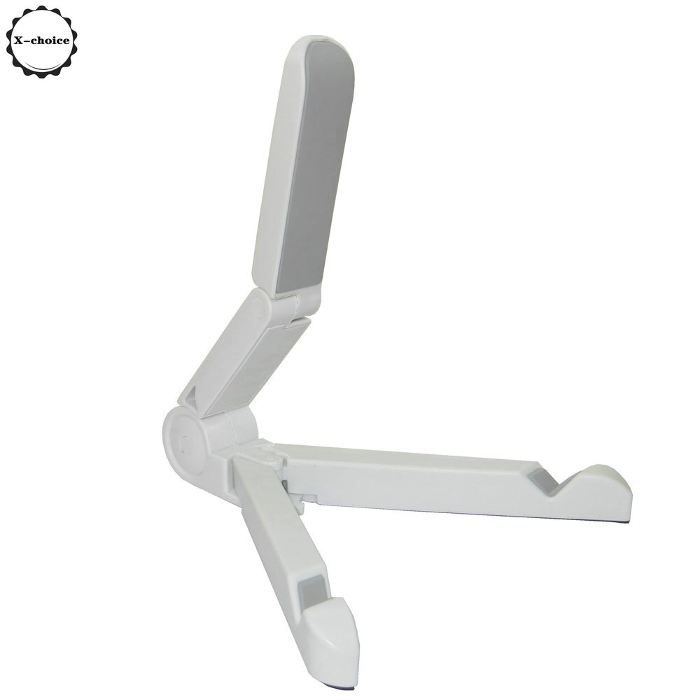 Skidproof Foldable Desgin Turntable Holder for Record Display / LP Record Vinyl Turntable Stand: White