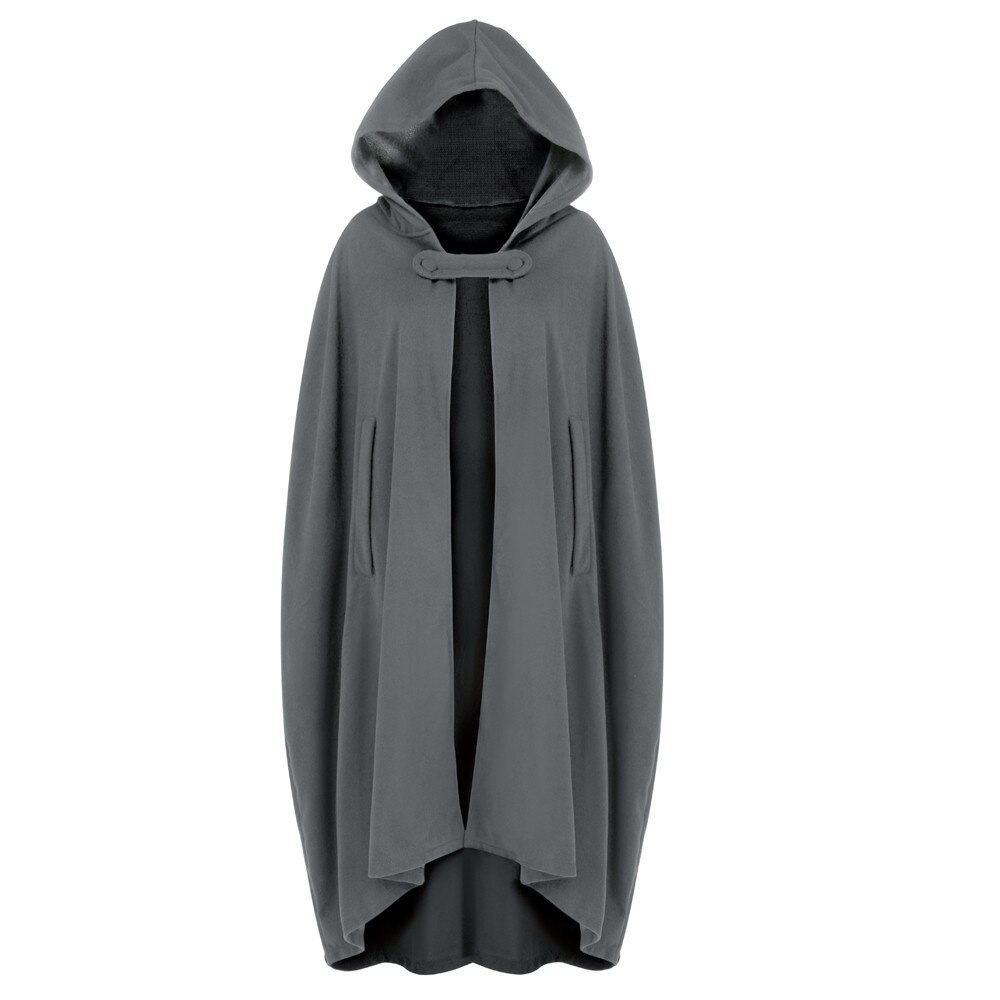 JAYCOSIN femmes manteau Trench ouvert à capuche avant Cardigan automne hiver manteau Cape Cape Poncho Plus 18OCT23