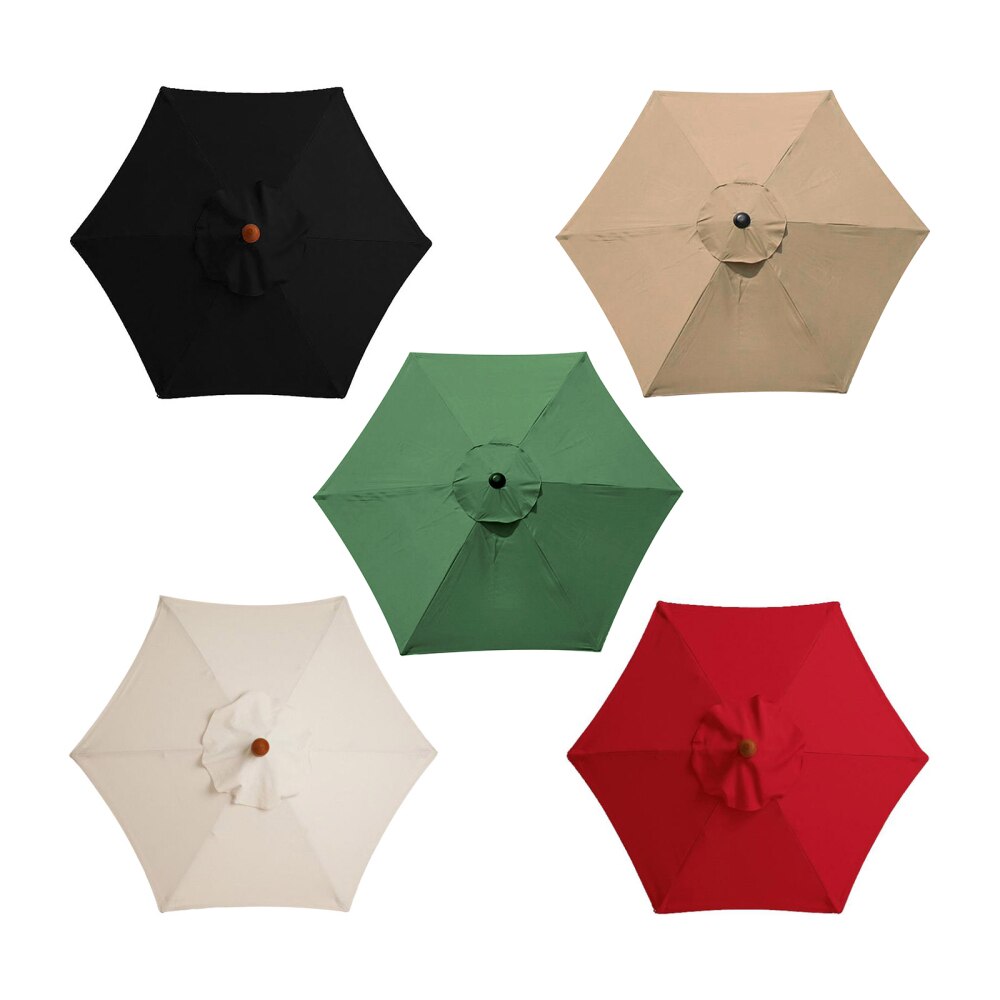 Garden Umbrella Shade Cloth Patio Umbrellas Outdoor Canopy Shades Fade-Proof Waterproof Sun Umbrella Width 193cm Awnings