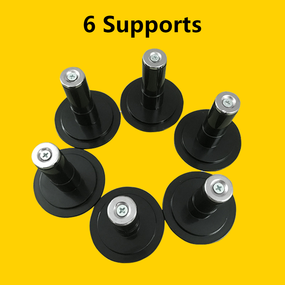 LED LCD TV Screen Remove Repair Tool Silicone Vacuum Suction Cup Support Connector 32-65 Inch Maintenance Device: 6PCS Supports