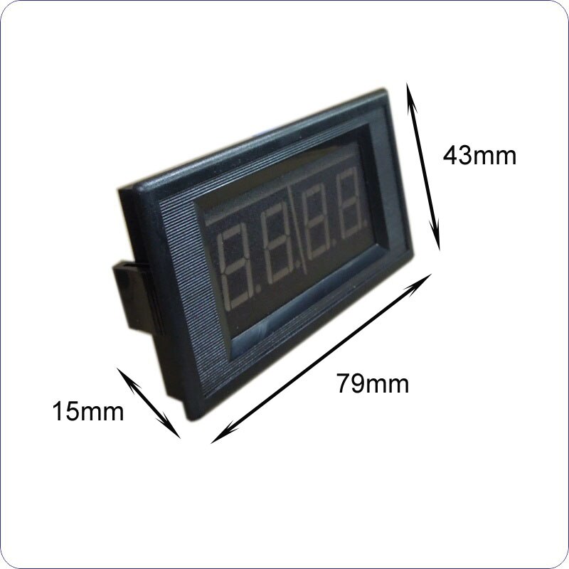 LED 3-1/2 Digital OHM Reader 20K Ohmmeter Resistance Meter Ohm Meter Resistance Gauge Resistant Metre Impedance Meter DC 5V