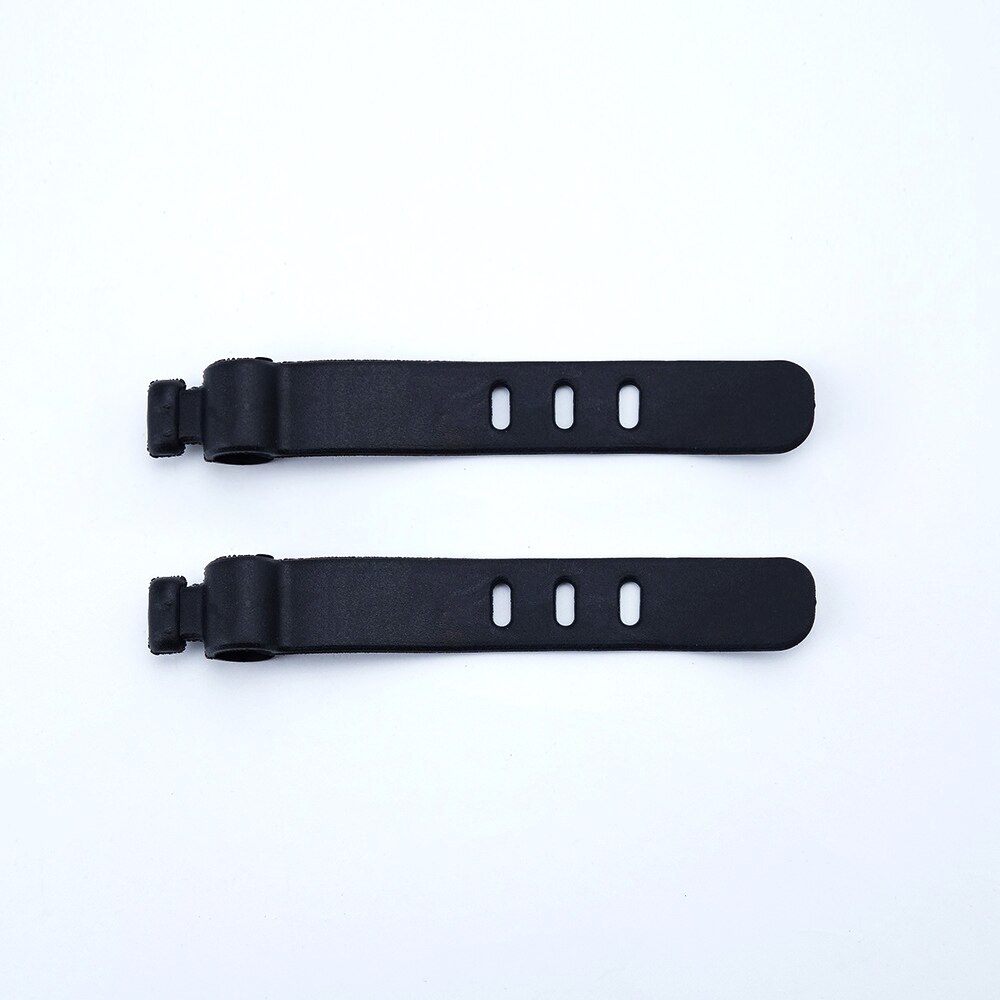 Silicone Tie Cable Organizer Phone Cable Multipurpose Winder Holder Clip For Mouse Earphone Wire Organizer 2Pcs/Lot: 2PCS Black