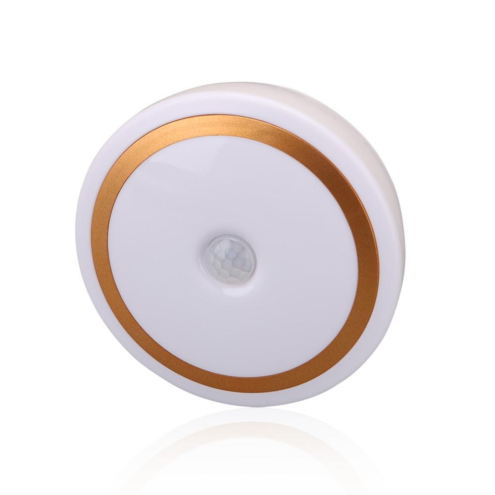 PIR Motion Sensor 6 LEDS Nachtlampje Magneet Batterij Operated Wandlamp Voor Slaapkamer Nachtkastje Gang Keuken Smart Light: changeable