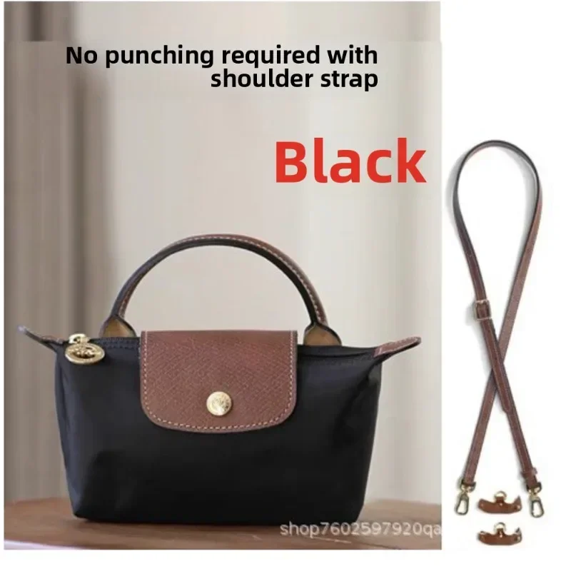 France sac à bandouliere unique perforé multifunctionnel grande capacité nouveau Mini sac à bandoulière en nylon: Black