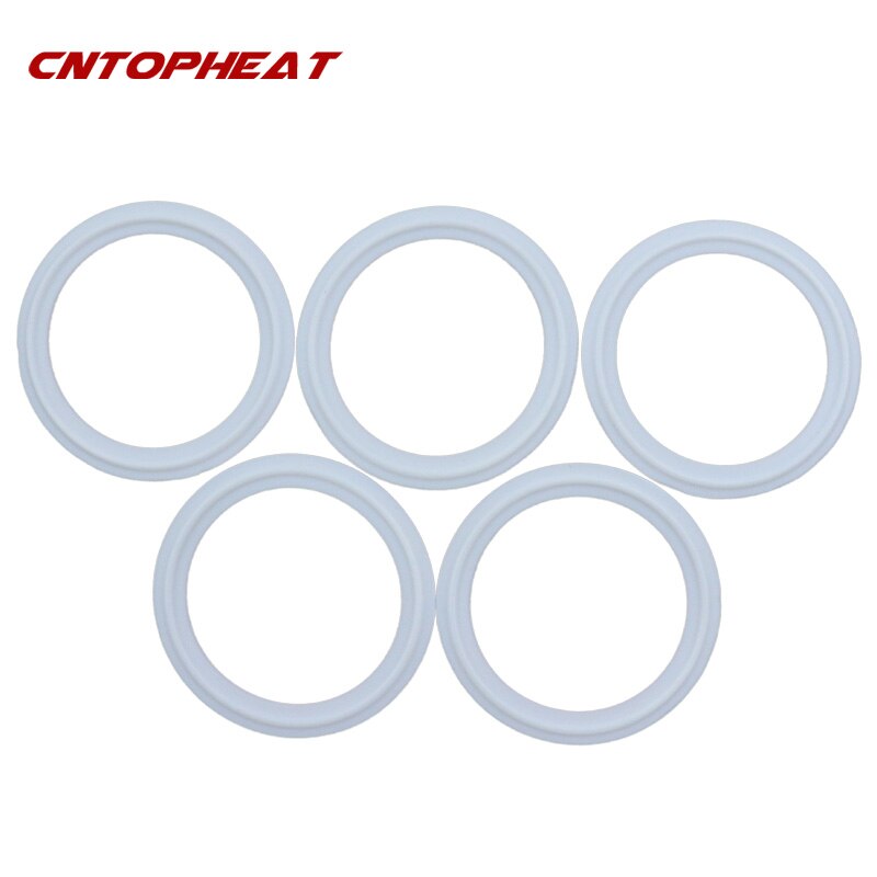 5 st/lot 1.5-4 '' tri-clamp o-ring teflon tätning ptfe packning