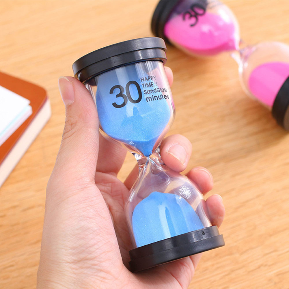 Decorative 5/10/15/30 Mins Sand Timer Sand Clock Kitchen Timer Kid Household Desktop Ornaments Sandglass Ornaments