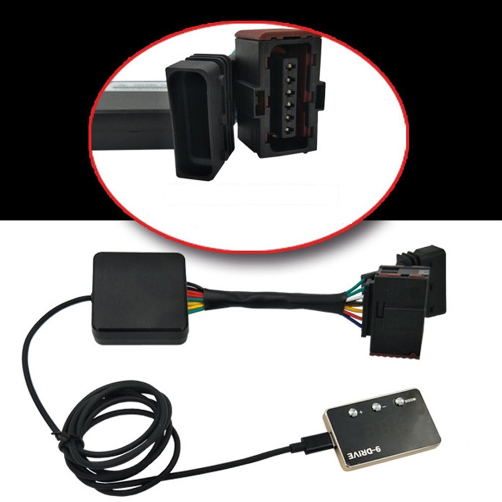 Electronic Throttle Accelerator 9-mode Throttle Controller Display Improve Power Good Sensitivity Display