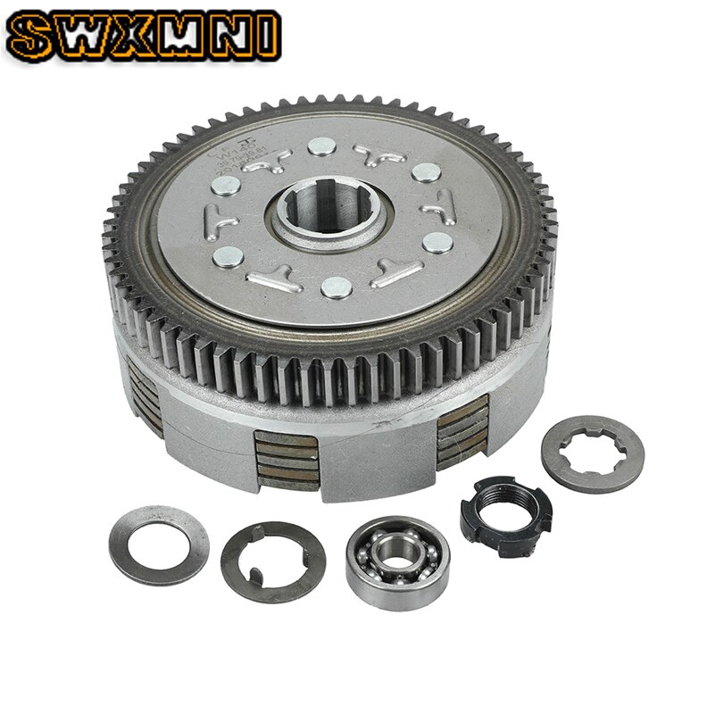 Lifan 140cc Komplette Manuelle Kupplung Montage kit Für 55mm Bohrung LF 140 140cc 1P55FMJ Horizontale Kick Starter Motoren Schmutz pit Bike