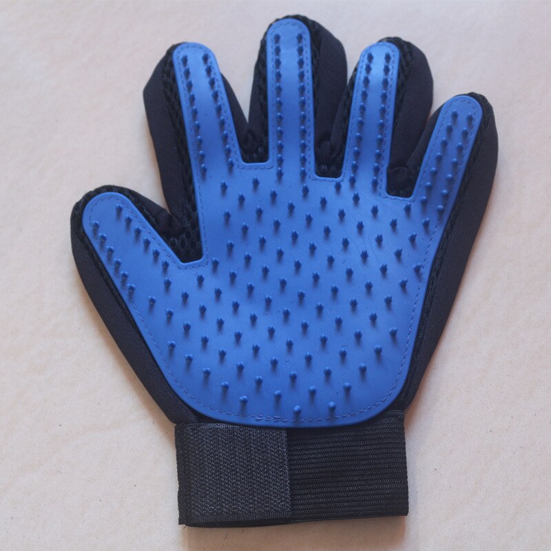 Pet Grooming Glove Bath Brush Cat Dog Comb Massage Brush Hand Shaped Cleaning Gloves Hair Dematting Remover Pet Grooming Tools