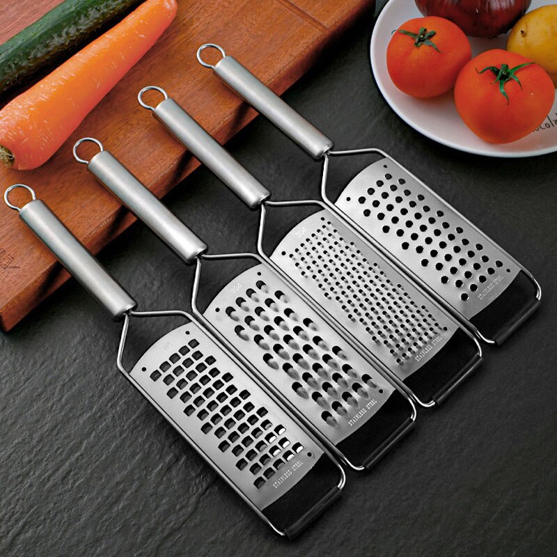 Griff Käse reiben für küche 304 Edelstahl Multi-zweck Reibe Schneidemaschine für Gemüse Obst Schokolade